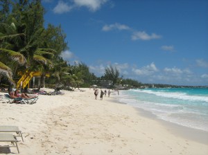 Almond Beach reverse view