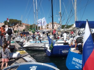 HARBOUR ST TROPEZ - OCEAN GOING SAILING BOATS.